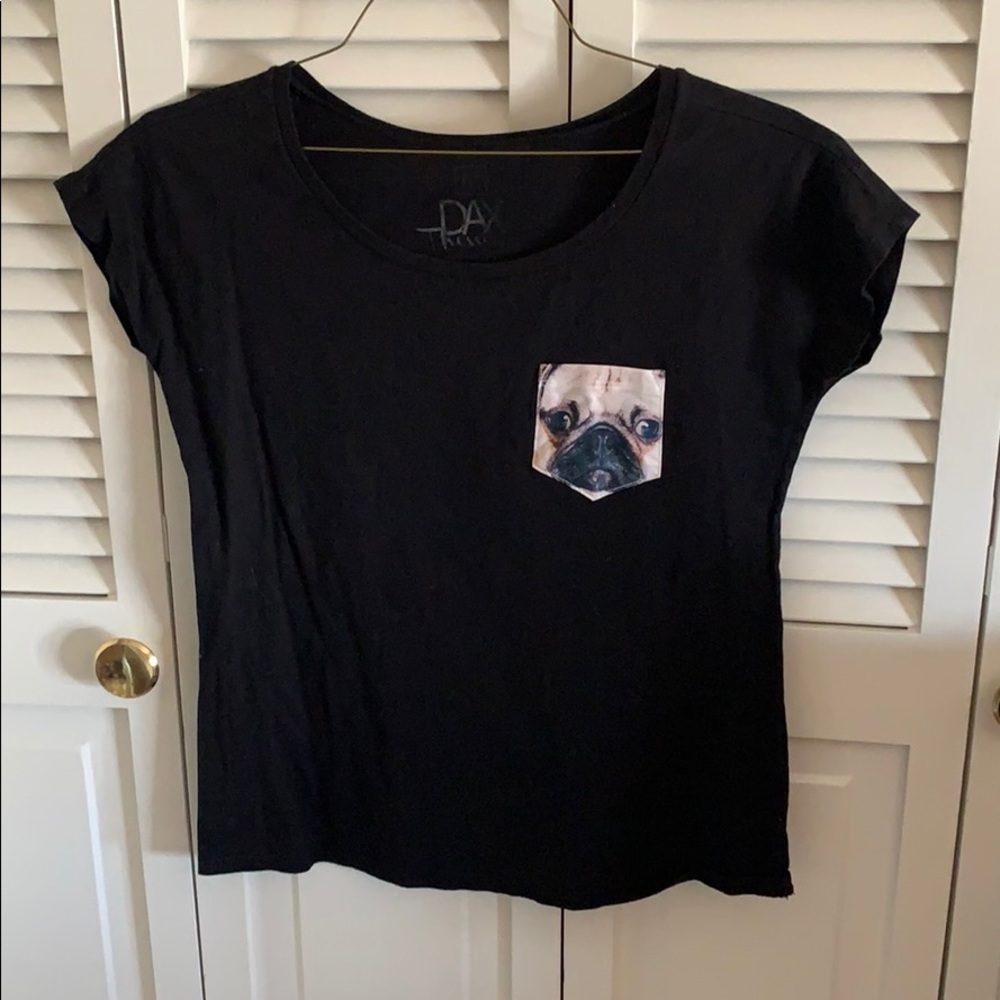 Pug pocket shirt!